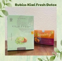 02 x Rubiss Kiwi Fresh Detox Giam Can With FREE Box Of 12 Goi Banh Ngu Coc - $39.50