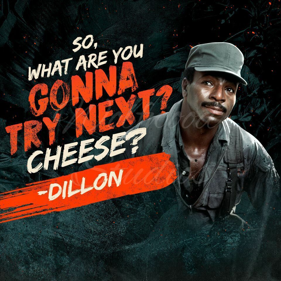 The Predator 1987 Movie Quote So, what are you going to try next? 8.5 x ... - $4.84+