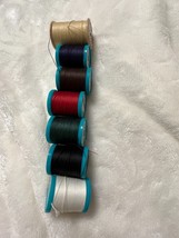 Lot of 7 Spools of Heavy Duty Sewing Thread Polyester/Cotton-Coats &amp; Clark - £10.88 GBP