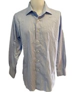 Brooks Brothers Blue Dress Shirt Size 17/34 Non Iron - $38.69 CAD
