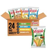 BestBy06/25 Garden Veggie Straws Variety Pack 1oz Sea Salt Ranch Cheddar... - $24.04 CAD