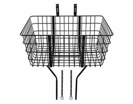 Pro+ Steel Wire Front Basket With Adjustable Braces Fit 20 to 29 Bikes T... - £45.48 GBP