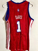 Adidas Women&#39;s NBA Jersey Los Angeles Clippers Davis Red sz XL - £4.70 GBP