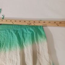 NY Collection Women's Multicolor Cotton Gathered Drawstring Pull-On Skirt Size L image 10