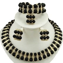 colour jewelry sets women bead necklace african bridal jewelry sets jewellery du - £38.91 GBP