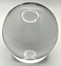 Vintage Glass Clear Paper Weight U258/33 - $39.99