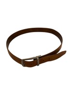 G. H. Bass &amp; Co. 11GH0218 Mens Belt 38 Camel Brown Genuine Leather Buckle - $19.68