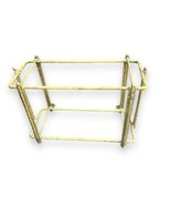 ITALIAN TOLE BATH SHELF BURNISHED GILT HOLLYWOOD REGENCY Frame Only Need... - €16,12 EUR