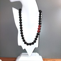 Smithsonian Heaven &amp; Happiness Onyx Necklace 18&quot; - £39.84 GBP