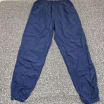 Vintage Nike Track Pants Men Medium Blue Drawstring Outdoor Size 29 - €24,79 EUR