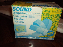 AMS Travel Pro SOUND AMPLIFIED COMPUTER CLAM SHELL Black SPEAKERS SYSTEM... - $1,032.40 MXN
