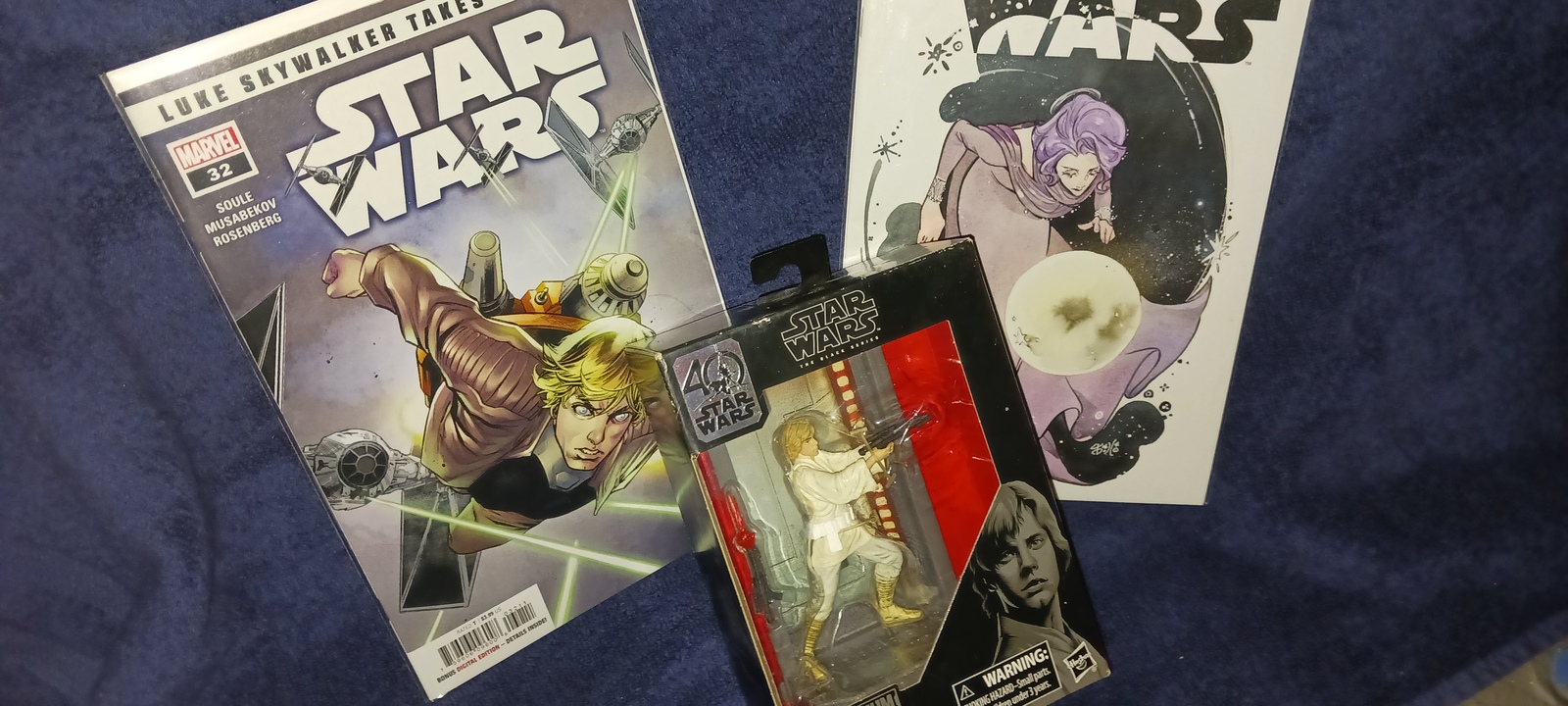 2)2023STARWARS#32MARVEL C.VAR.(WOMENS HISTORY, [LUKE) 2016 BL.SERIES FIG... - $32.99