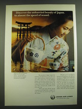 1968 Japan Air Lines Ad - Discover the unhurried beauty of Japan. - £14.55 GBP