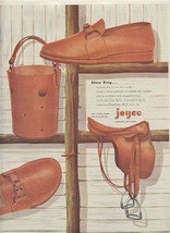 Joyce Saddle Soft Leather Magazine Ad 1950&#39;s - £14.24 GBP