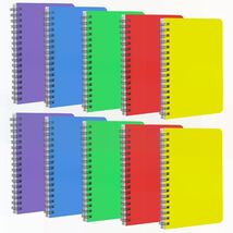 Fantasyon Spiral Memo Books 3x5in Lined 50 Sheets 10 Pack A7-Morandi - $13.06