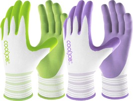 COOLJOB Gardening Gloves for Women and Ladies, 10 Pairs Yard - £29.73 GBP