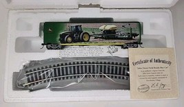 HO Hawthorne Village John Deere Field Ready Box Car   U278-2 - £75.14 GBP