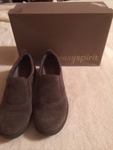 Easy Spirit Women&#39;s Shoes Welinda Dark Olive Green Suede Slip On Size 6 New! - £22.57 GBP