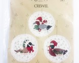 Christmas Something Special Stitchery Kit Crewel Embroidery Wild Bird Or... - $15.83