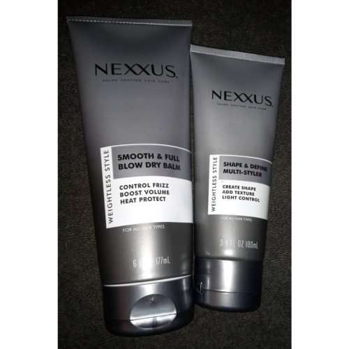 Lot of 2 Nexxus Hair Styling Cream for Light Hold Smooth & Full Hair (H5) - $27.71