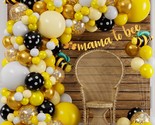 Bee Balloons Garland Kit &amp; Arch - Bumble Bee Balloons For What Will It B... - $37.99