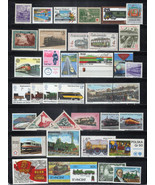 Trains Collection Most MNH Railroad Locomotives Transportation ZAYIX 012... - £15.62 GBP