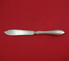 Tudor Plain by Birks Sterling Silver Fish Knife HH with SP Engraved Blade 8 3/4&quot; - £61.79 GBP