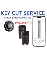 KEY CUT + Flip Key for Buick 2010 - 2017  PEPS OHT05918179 Proximity Key... - $44.99