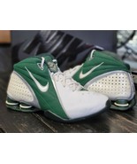 2017 Nike Zoom Shox White/Forest Green Hoop Basketball Shoes Women size 8 - $89.81 CAD