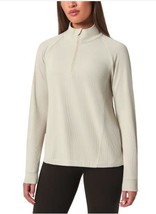 Mondetta Womens Top Beige 1/4 Zip Ribbed Pockets Long Sleeves Moisture W... - $44.99 Mondetta Womens Top Beige 1/4 Zip Ribbed Pockets Long Sleeves Moisture W... - $44.99