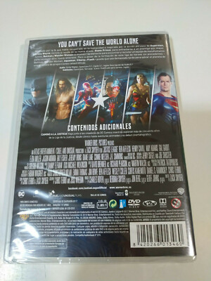 Justice League Marvel Studios Superman BATMAN DVD Spanish English New Item image 2
