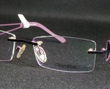 VISTAN Herchen 1612 1 Nero / Viola Unico Raro Occhiali 51-17-135mm - $97.96