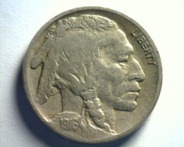 1916 Buffalo Nickel Fine / Very Fine F/VF Nice Original Coin Bobs Coins 99c Ship - £6.43 GBP