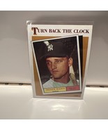 Roger Maris Turn Back the Clock 1986 Topps Baseball # 405 New York Yankees - £0.98 GBP