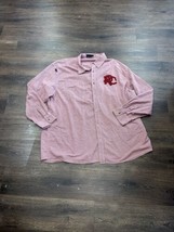 Rocawear 5XL red Striped Long Sleeve Button Up Shirt  - £10.96 GBP