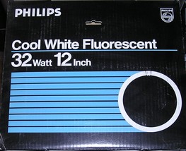 Philips 32 Watt 12 Inch Circline Cool White Fluorescent Lamp 4100K - $6.99
