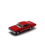 Red 1967 Chevy Impala 4 Door Hardtop 1:43 Pull Back Action! - £9.70 GBP