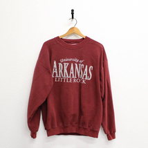 Vintage University of Arkansas Razorbacks Sweatshirt Large - £68.04 GBP