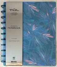 TUL Discbound Notebook with Soft-Touch Cover, Letter Size 60 Sheets, Blu... - $29.95