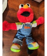 Elmo Sesame Street Lets Pretend Elmo Plush Talking Toy Doll Stuffed Fish... - $245.03 MXN