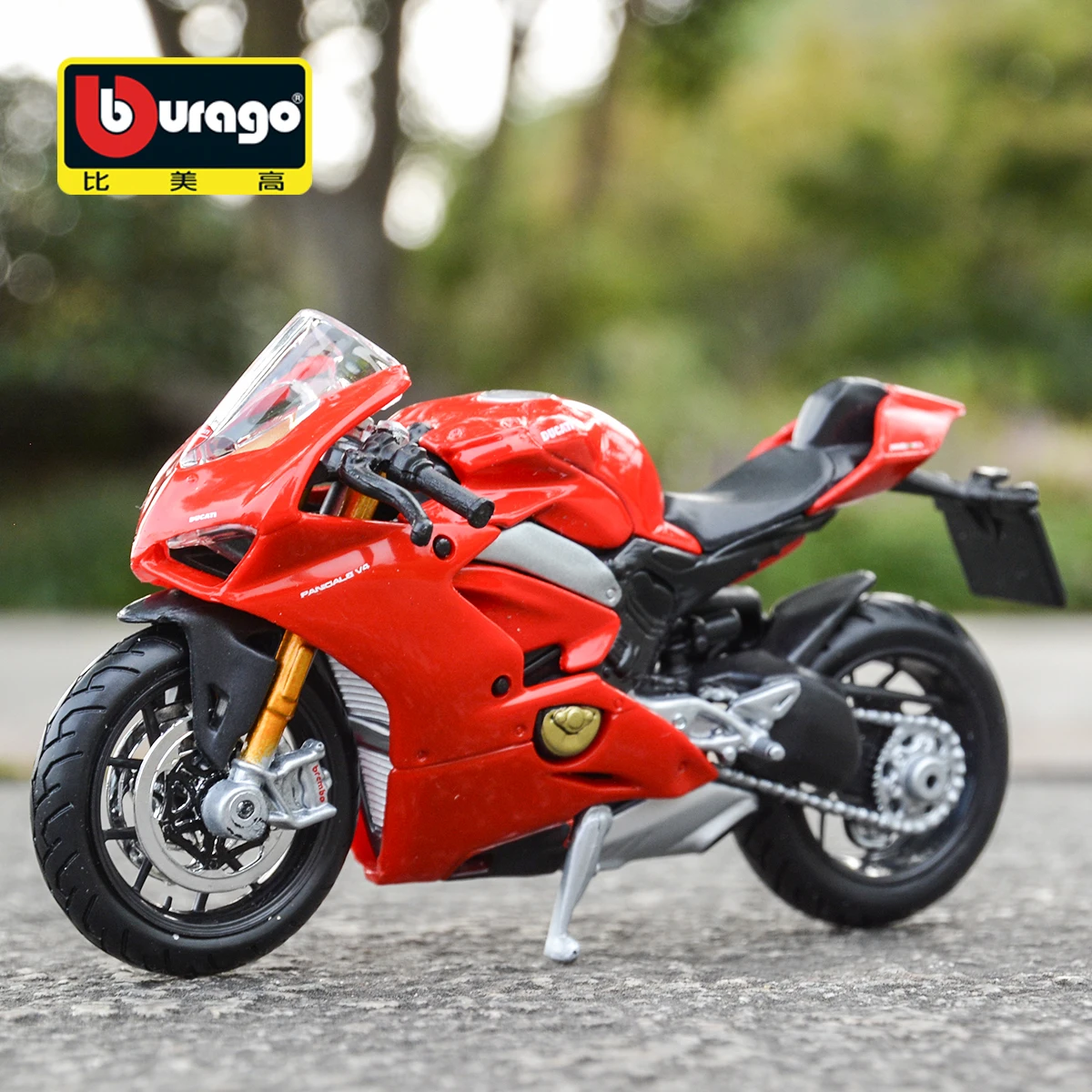 Bburago 1:18 Ducati-Panigale V4 Static Die Cast s - £6.65 GBP