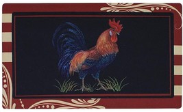 Rooster Door Mat Indoor Entry Way Doormat for Front Door Patio Anti Slip Rubber - £17.92 GBP