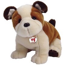 Top Dog #1 Dad Plush Bulldog Ty Beanie Baby Buddy Retired MWMT Fathers Day - £19.62 GBP