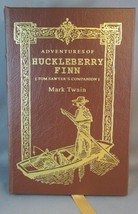 Adventures of Huckleberry Finn-MARK TWAIN leather collector gild Easton Press - £19.98 GBP