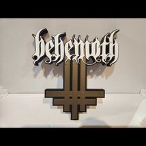 BEHEMOTH Logo + Triumviratus 3D Shelf/Wall Sign  Metal Band Sigil Collec... - $27.99
