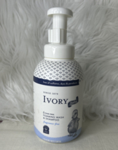 Ivory Baby Foam Unisex Baby Wash &amp; Shampoo, Fragrance-Free, 16.9 Fl oz - £9.17 GBP