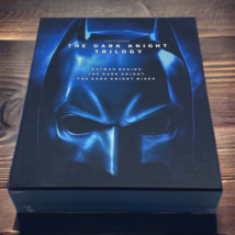 The Dark Knight Complete 3 Movie Trilogy 2012 with Book (5-Disc Blu-ray)... - £9.34 GBP