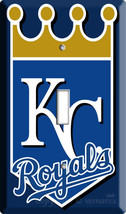 KANSAS CITY ROYALS KC BASEBALL MLB SINGLE SWITCH PLATE - $8.99