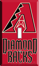 ARIZONA DIAMONDBACKS MLB  BASEBALL LIGHT SWITCH PLATE R - £7.02 GBP