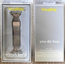 Heyday Apple Watch Metal Mesh Band 38/40mm Gold With Star Pattern New In Box - £5.26 GBP